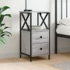 Bedside Cabinet 34×35.5×70 cm Engineered Wood