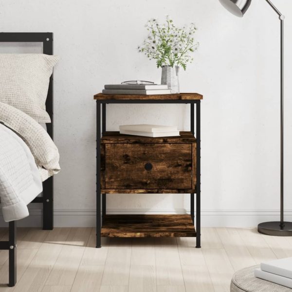Bedside Cabinet 40x42x56 cm Engineered Wood