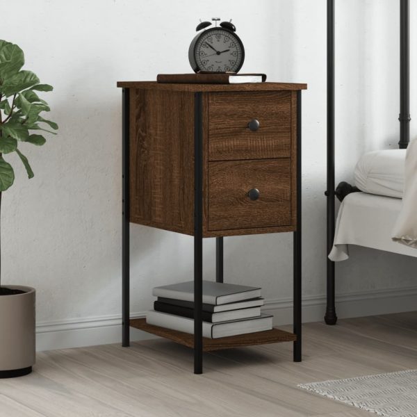 Bedside Cabinet 32x42x70 cm Engineered Wood