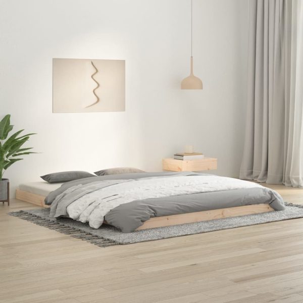 Bed Frame Solid Wood Pine