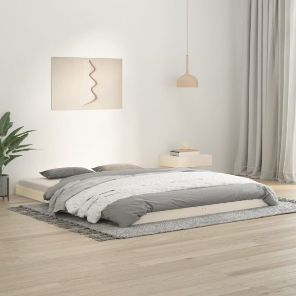 Bed Frame Solid Wood Pine