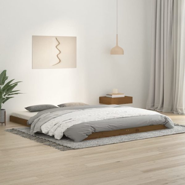 Bed Frame Solid Wood Pine