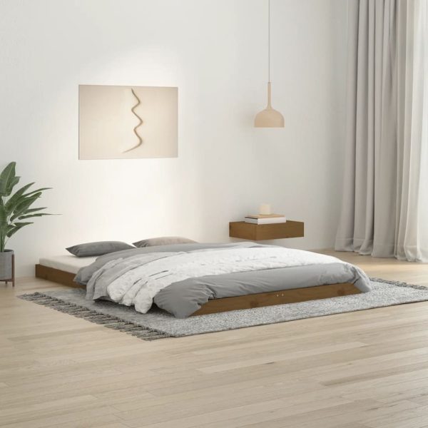 Bed Frame Solid Wood Pine