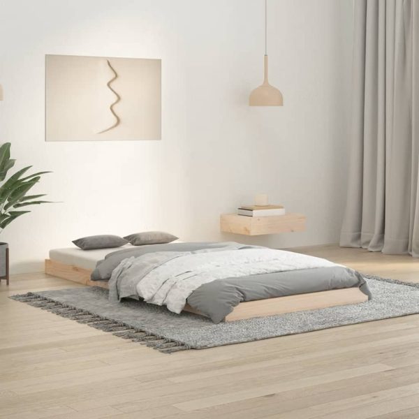 Bed Frame Solid Wood Pine