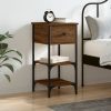 Bedside Cabinet 34x36x70 cm Engineered Wood