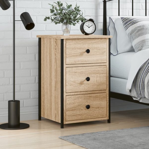 Bedside Cabinet 40x36x60 cm Engineered Wood