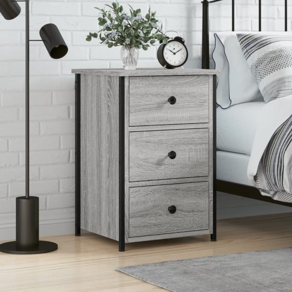 Bedside Cabinet 40x36x60 cm Engineered Wood