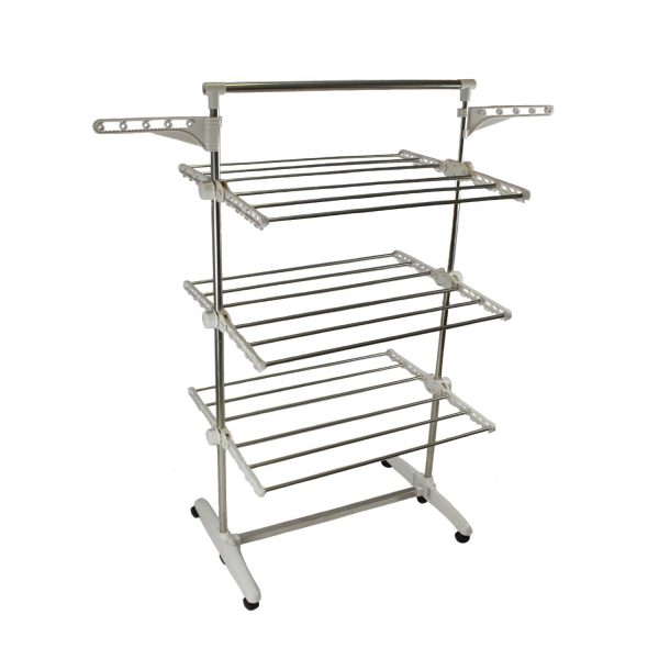 GOMINIMO Laundry Drying Rack (White)