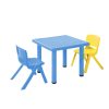 Kids Table Plastic Square Activity Study Desk 60X60CM
