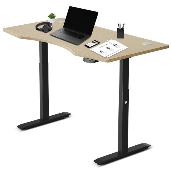 Lifespan Fitness ErgoDesk Automatic Standing Desk 1500mm (Oak)