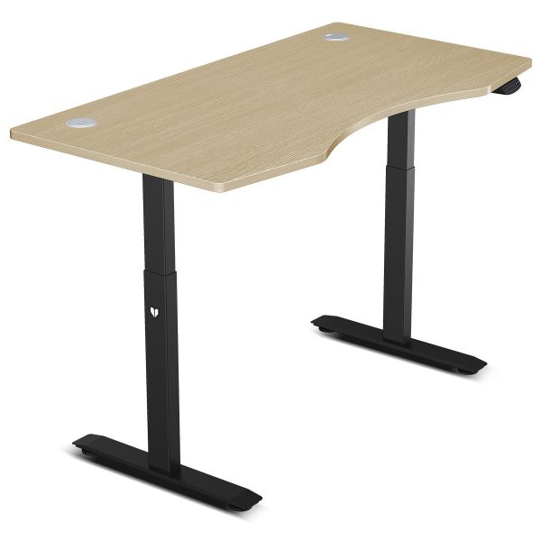 Lifespan Fitness ErgoDesk Automatic Standing Desk 1500mm (Oak)