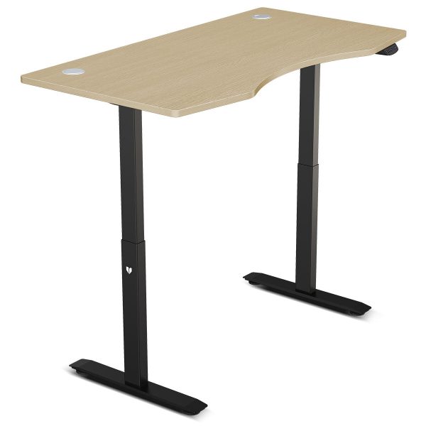 Lifespan Fitness ErgoDesk Automatic Standing Desk 1500mm (Oak)