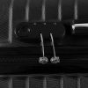 Luggage Suitcase Trolley Travel Packing Lock Hard Shell – 56 x 36 x 26 cm, Black