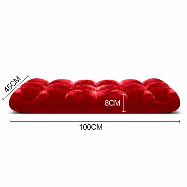 Floor Recliner Folding Lounge Sofa Futon Couch Folding Chair Cushion