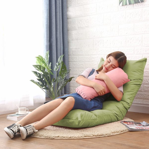 Lounge Floor Recliner Adjustable Lazy Sofa Bed Folding Game Chair