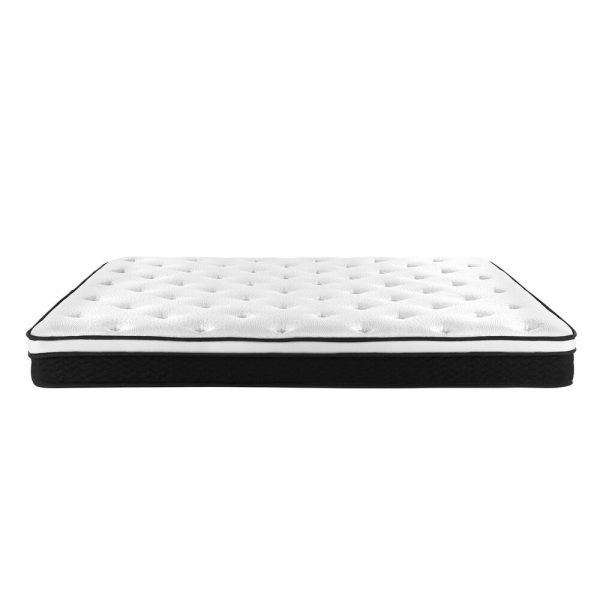 Barnstaple Bedding Bonita Euro Top Bonnell Spring Mattress 21cm Thick – QUEEN