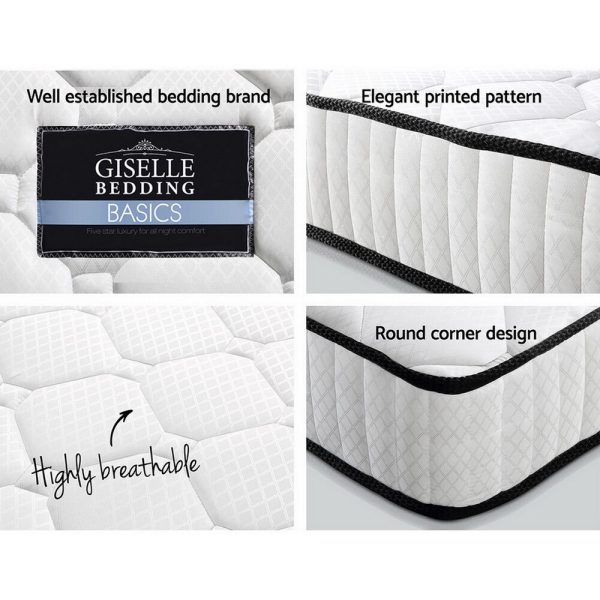 Baytown Bedding Peyton Pocket Spring Mattress 21cm Thick – QUEEN