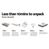Barnet Bedding Luna Euro Top Cool Gel Pocket Spring Mattress 36cm Thick – QUEEN