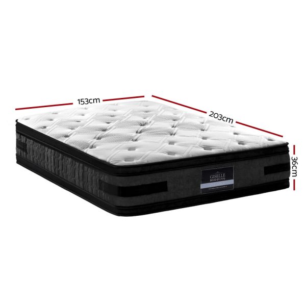 Barnet Bedding Luna Euro Top Cool Gel Pocket Spring Mattress 36cm Thick – QUEEN