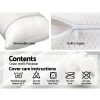 Memory Foam Pillow 13cm Thick Twin Pack