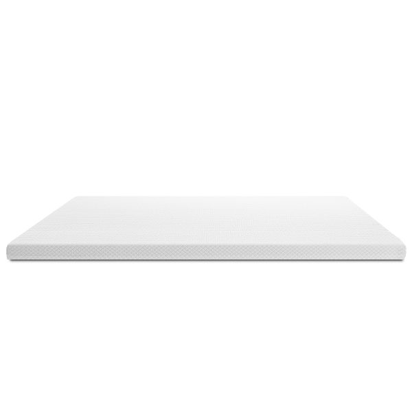 Bedding Memory Foam Mattress Topper w/Cover 8cm – QUEEN