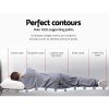 Bedding Cool Gel Memory Foam Mattress Topper w/Bamboo Cover 8cm – QUEEN