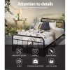 Adel LEO Metal Bed Frame – KING SINGLE, Black