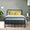 Adel LEO Metal Bed Frame – KING SINGLE, Black