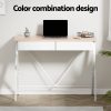 Computer Desk Drawer Oak 100CM