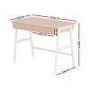 Computer Desk Drawer Cabinet Oak 100CM