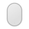 LED Wall Mirror With Light 50X75CM Bathroom Decor Oval Mirrors Vanity