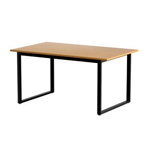 Dining Table 6 Seater Kitchen Cafe Rectangular Wooden Table 150CM