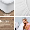 Bedding Waterproof Bamboo Mattress Protector – SINGLE