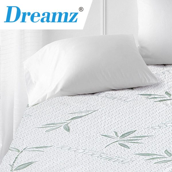 Fully Fitted Waterproof Breathable Bamboo Mattress Protector – DOUBLE