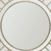Wall Mirror MDF Silver Clear Image Lightweight