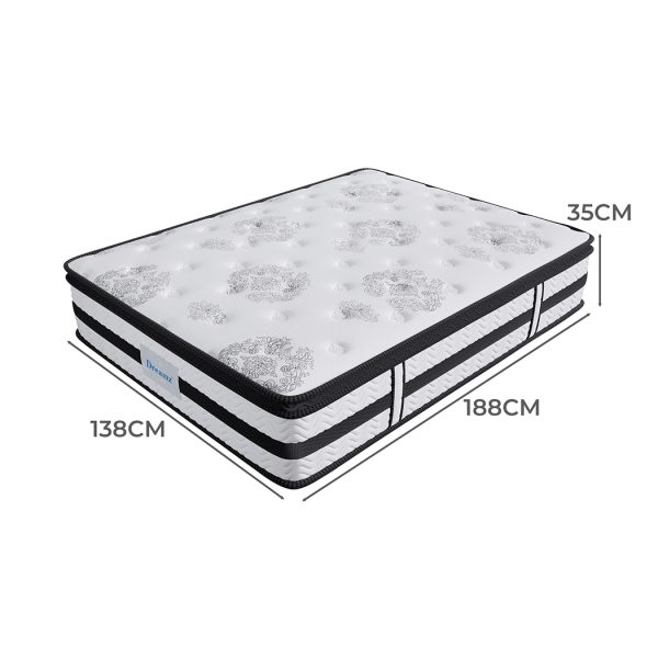 Baldwin  35CM Thickness Euro Top Egg CraFoam Mattress – DOUBLE