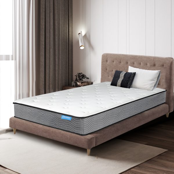 Ashland Spring Mattress Pocket Bed Top Coil Sleep Foam Extra Firm 23CM – KING SINGLE