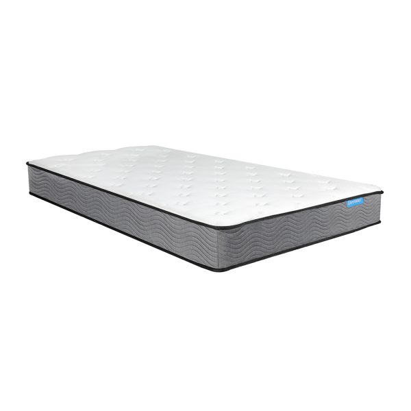 Ashland Spring Mattress Pocket Bed Top Coil Sleep Foam Extra Firm 23CM – KING SINGLE