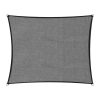 Wallaroo Outdoor Sun Shade Sail Canopy Grey Square – 10 x 10 M