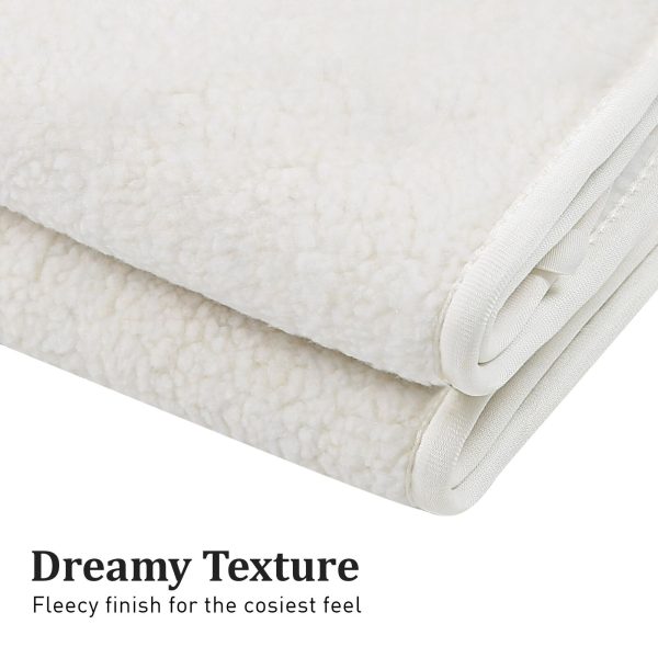 Fleece 9 Level Heated Settings Electric Blanket – KING