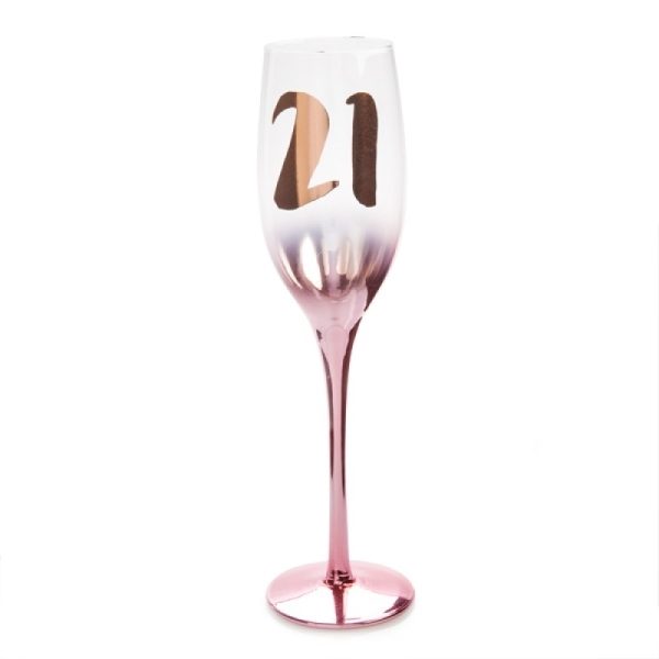 18th Birthday Blush Campagne Flute