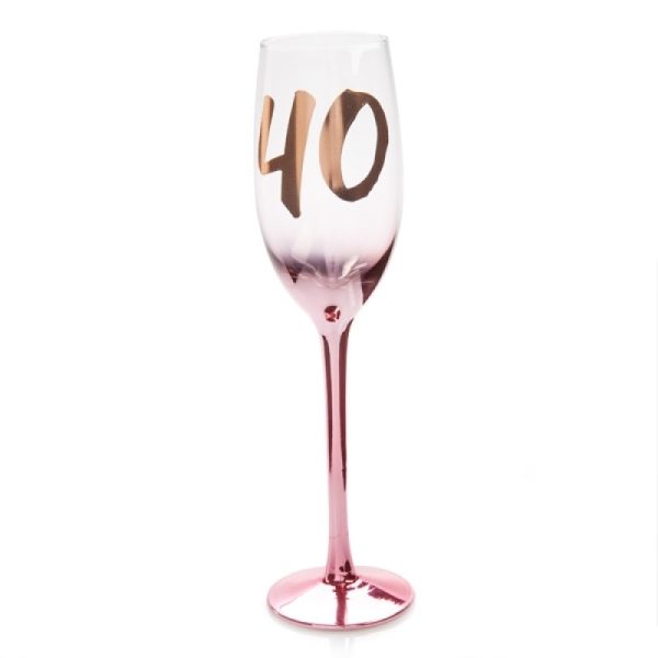 18th Birthday Blush Campagne Flute
