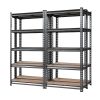 1.5M Garage Shelving Warehouse Rack Pallet Racking Storage Shelf Charcoal