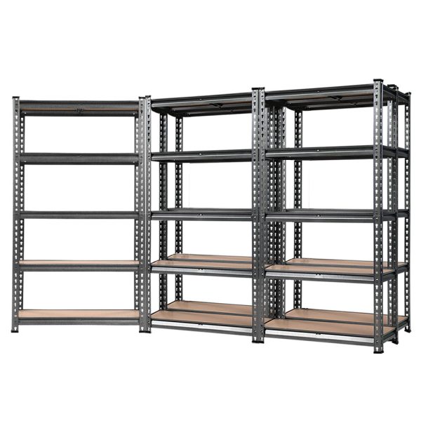1.5M Garage Shelving Warehouse Rack Pallet Racking Storage Shelf Charcoal