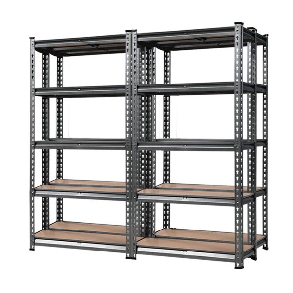 1.5M Garage Shelving Warehouse Rack Pallet Racking Storage Shelf Charcoal