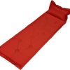Trailblazer 9-Points Self-Inflatable Polyester Air Mattress With Pillow – Blue