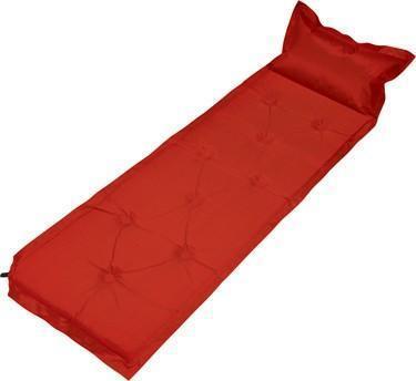 Trailblazer 9-Points Self-Inflatable Polyester Air Mattress With Pillow – Blue