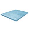 7-Zone Cool Gel Mattress Topper Memory Foam Removable Cover – QUEEN, 5 cm