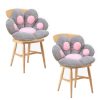 2X 70cm  Pink Paw Shape Cushion Warm Lazy Sofa Decorative Pillow Backseat Plush Mat Home Decor