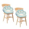 70cm Mint Blue Paw Shape Cushion Warm Lazy Sofa Decorative Pillow Backseat Plush Mat Home Decor